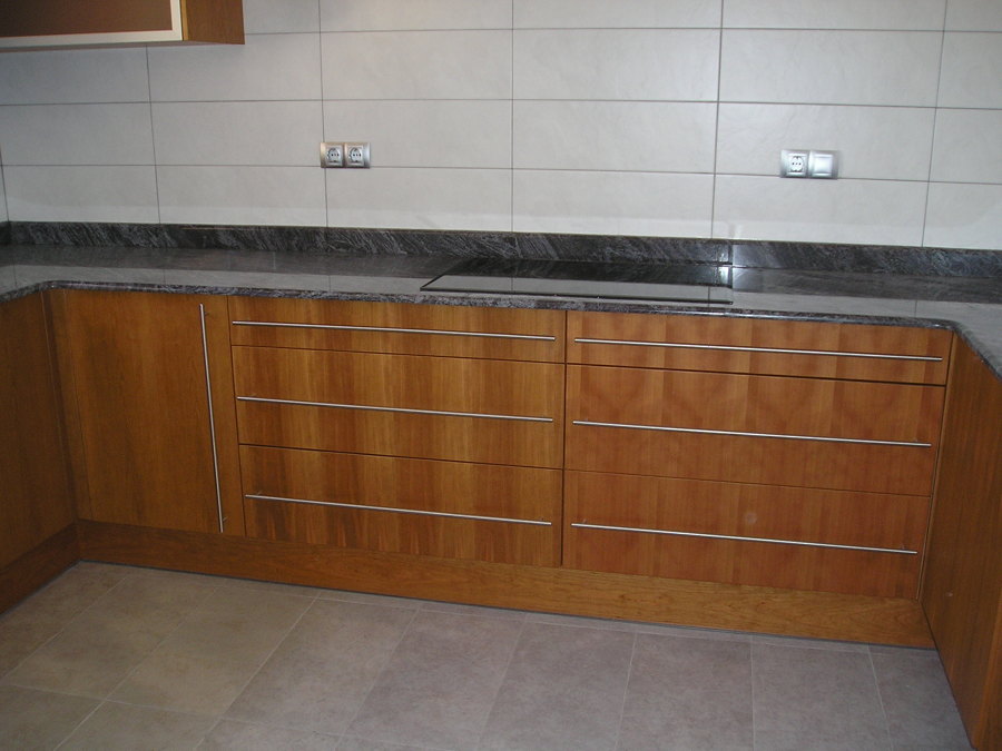cocina de cerezo