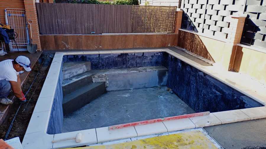 Obra piscina
