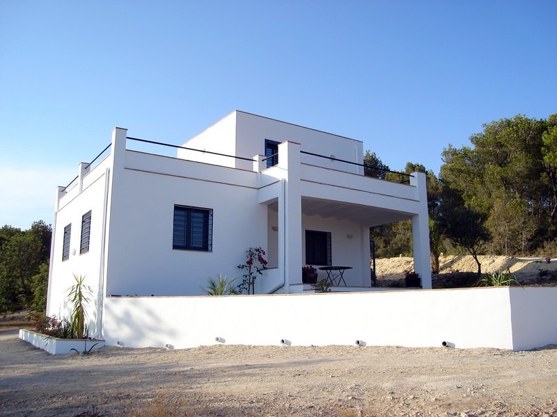 Construcción chalet en zona rural