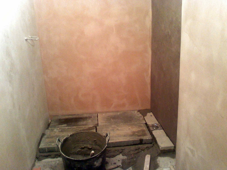 Construccion de plato de ducha