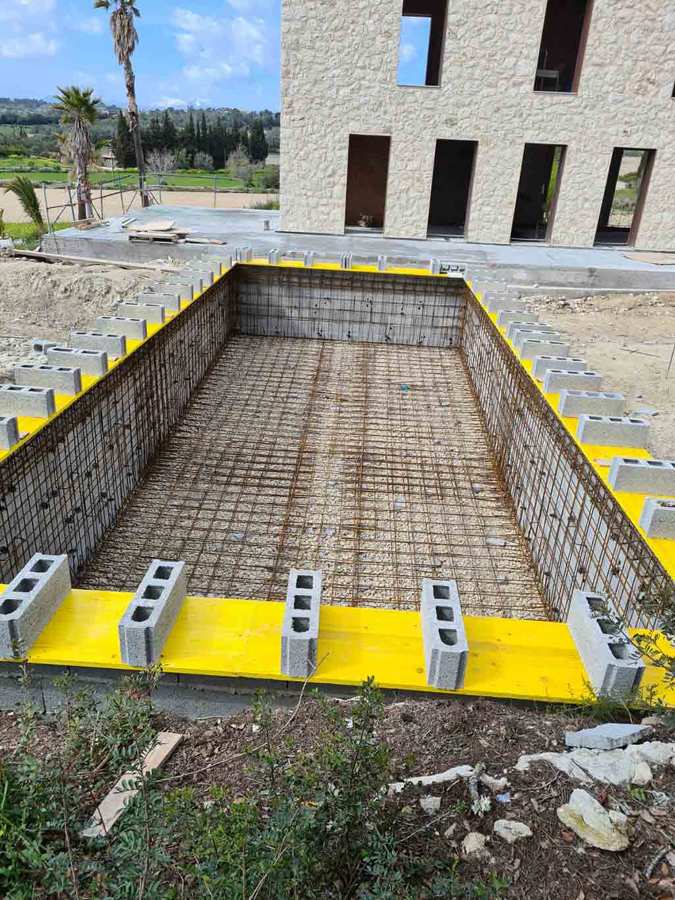 piscina de obra