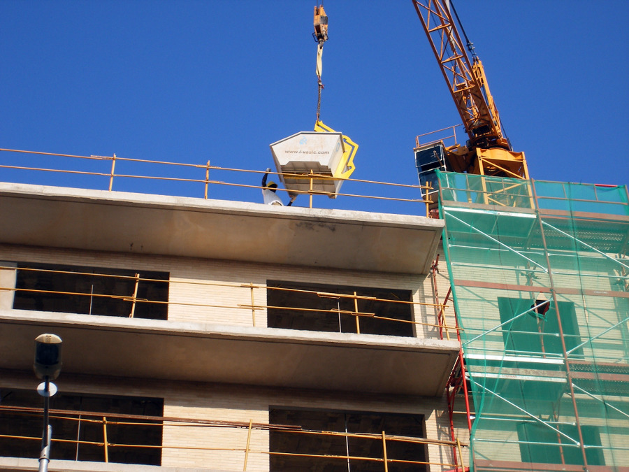 Contenedor de obra Basculante