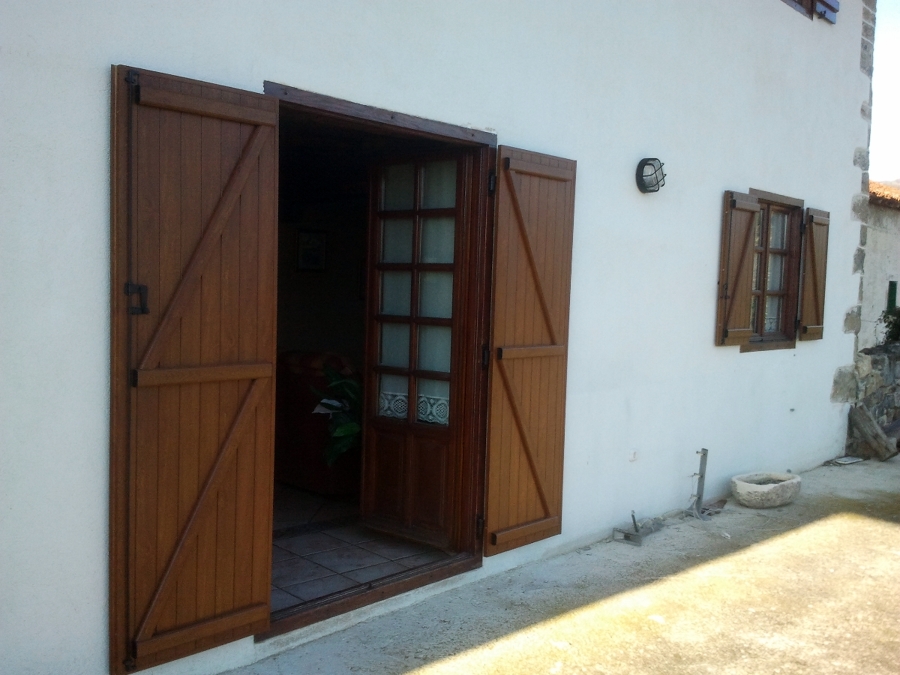 Contraventanas en Z