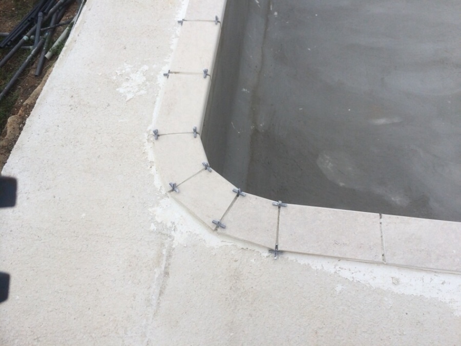 Coronación piscina