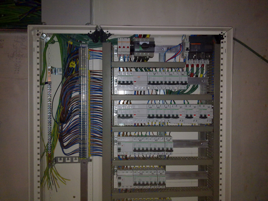 Cuadros eléctricos para baja tensión.