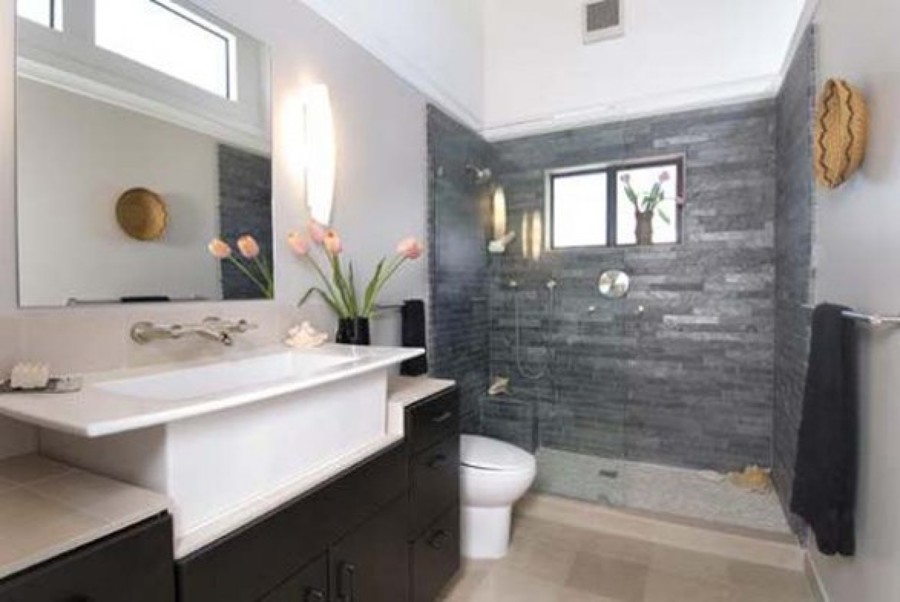 CUARTO DE BAÑO PORCELANICO