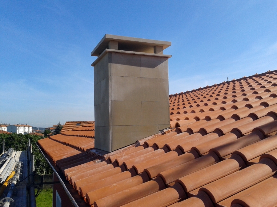 Cubierta en vivienda unifamiliar en Tanos (Torrelavega)