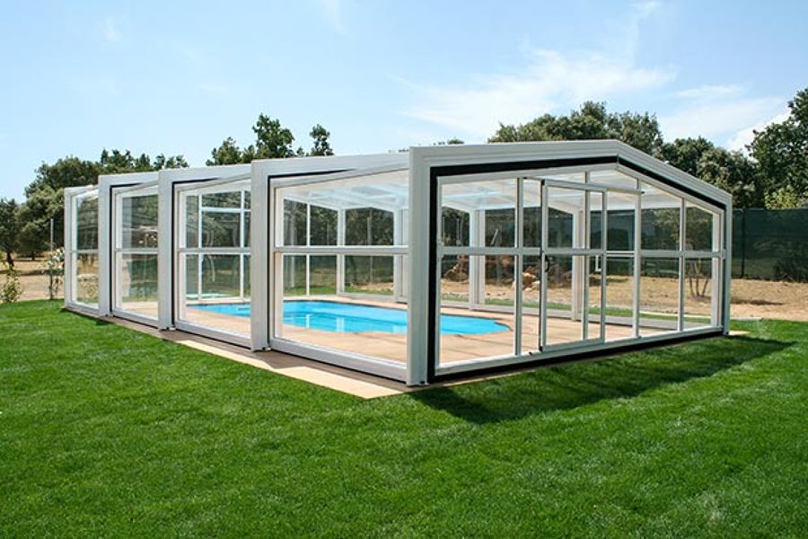 Cubierta Alta para Piscinas: Modelo Izalco