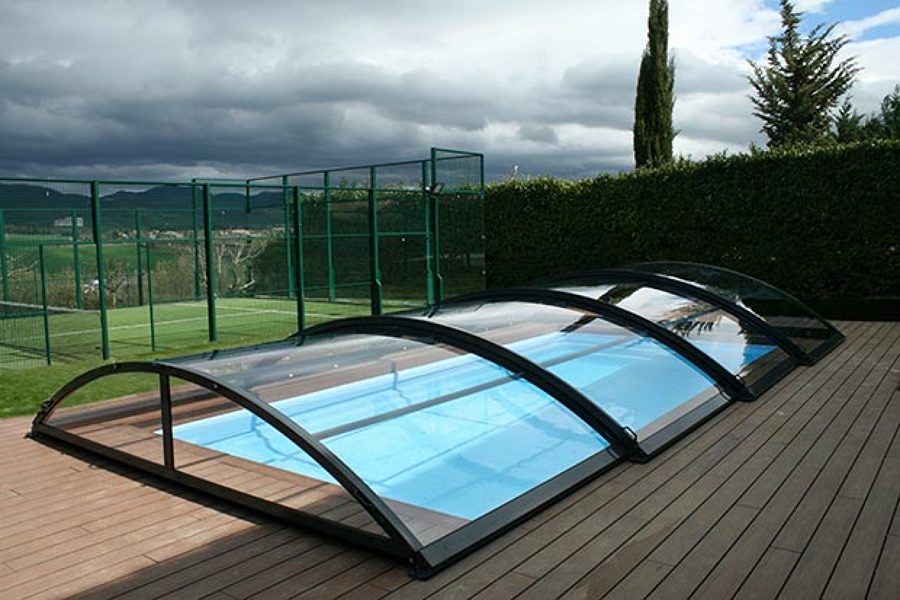 Cubierta BAja para Piscinas: Modelo Teide