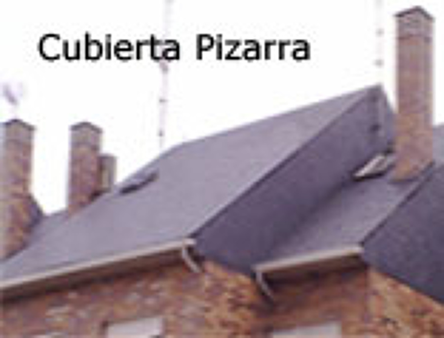CUBIERTA DE PIZARRA