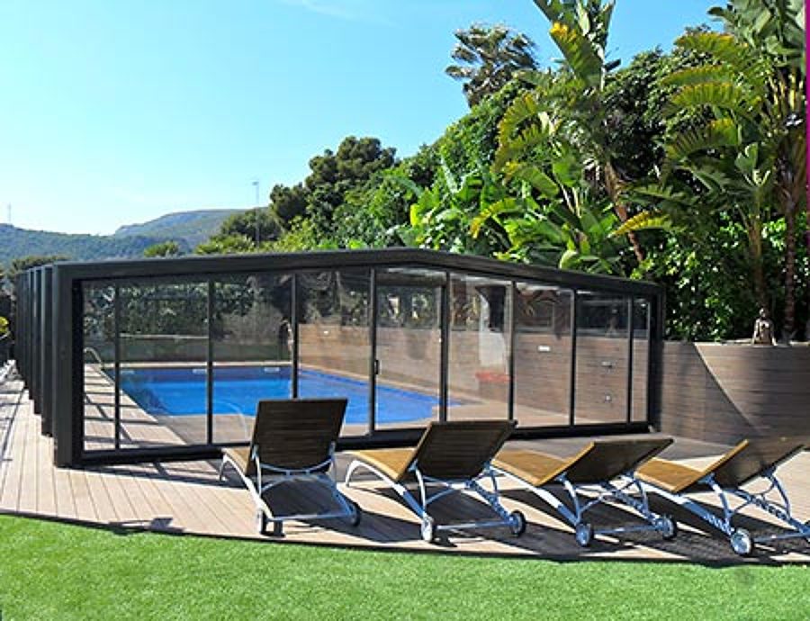 Cubierta de piscina