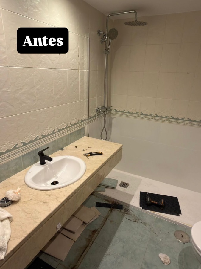 El antes del baño