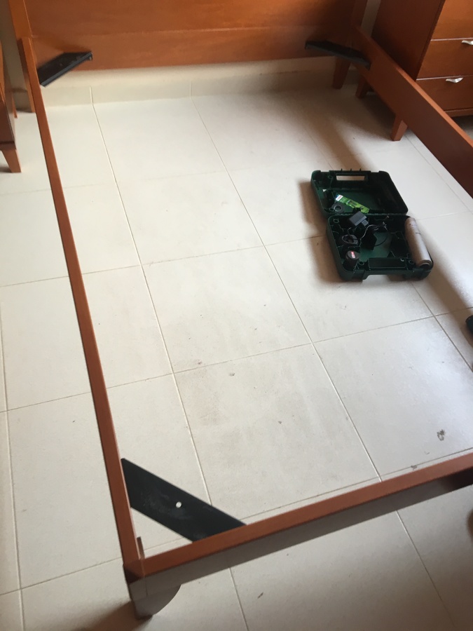 Desmontaje cama