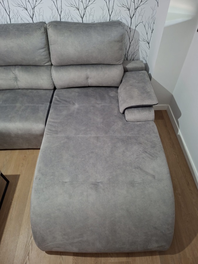 Transformación de chaise longue a sillón