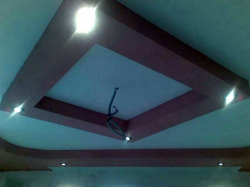 Foto: decoración con pladur. lámpara de techo de reformas florin ...