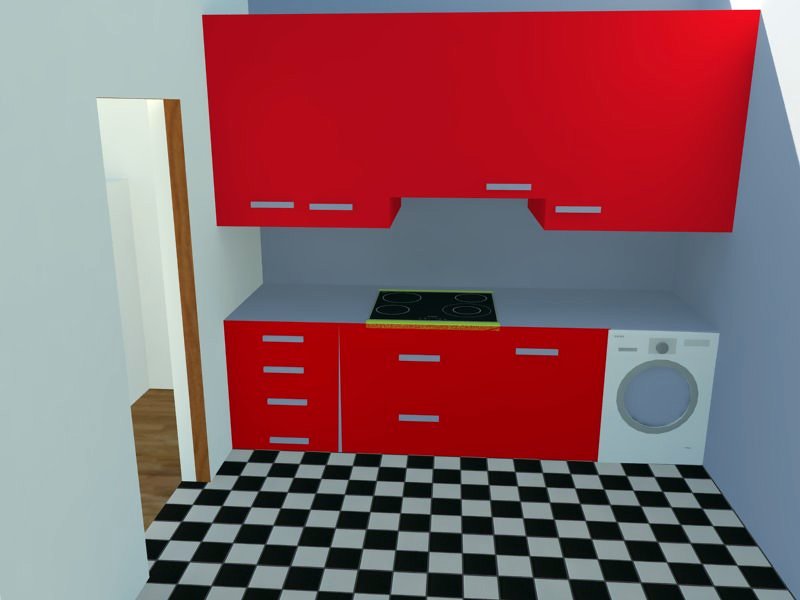 delineación cocina