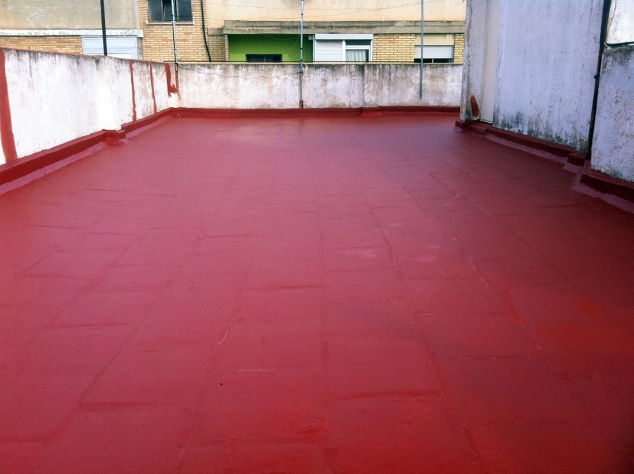 Después de impermeabilizar (zona 1)