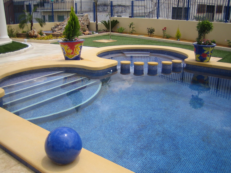 Detalle piscina