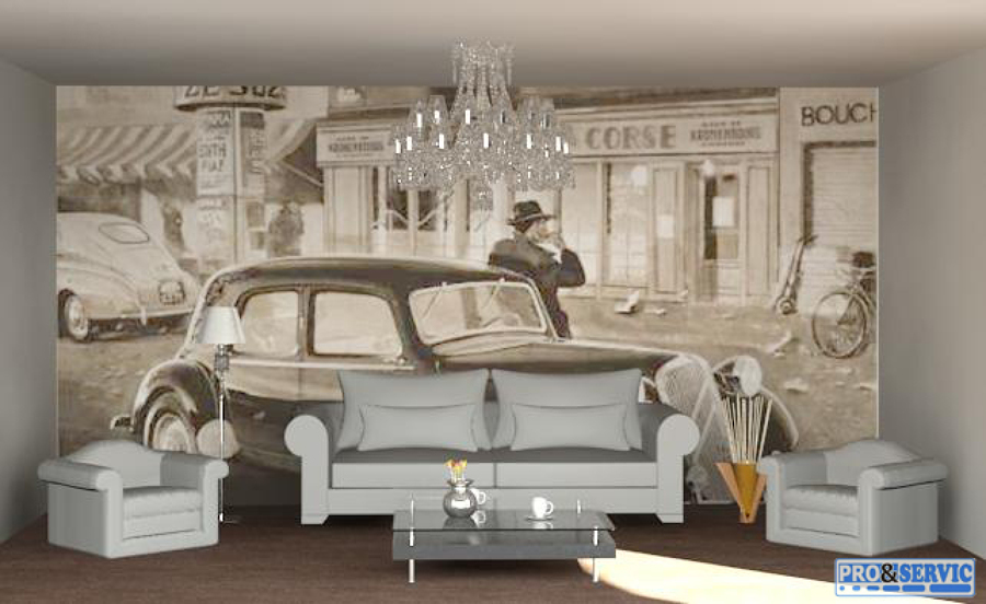 Diseño 3D salón 