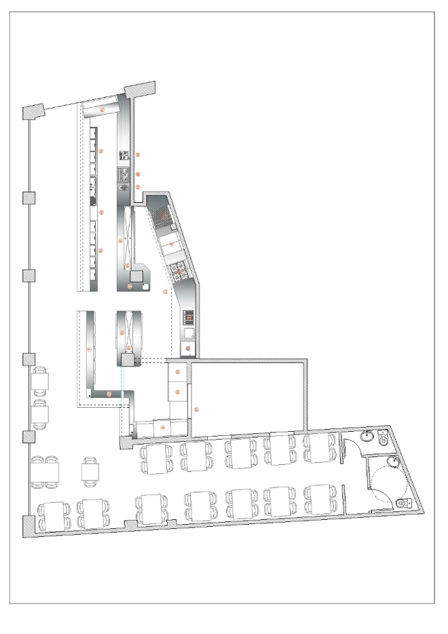Diseño restaurante.