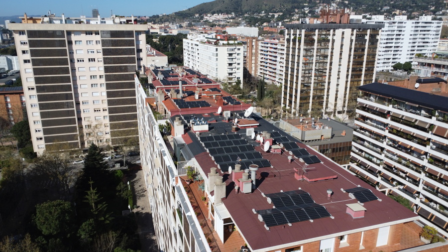 Instalación comunitaria fotovoltaica
