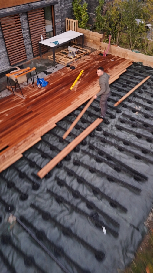 Instalación Tarima exterior
