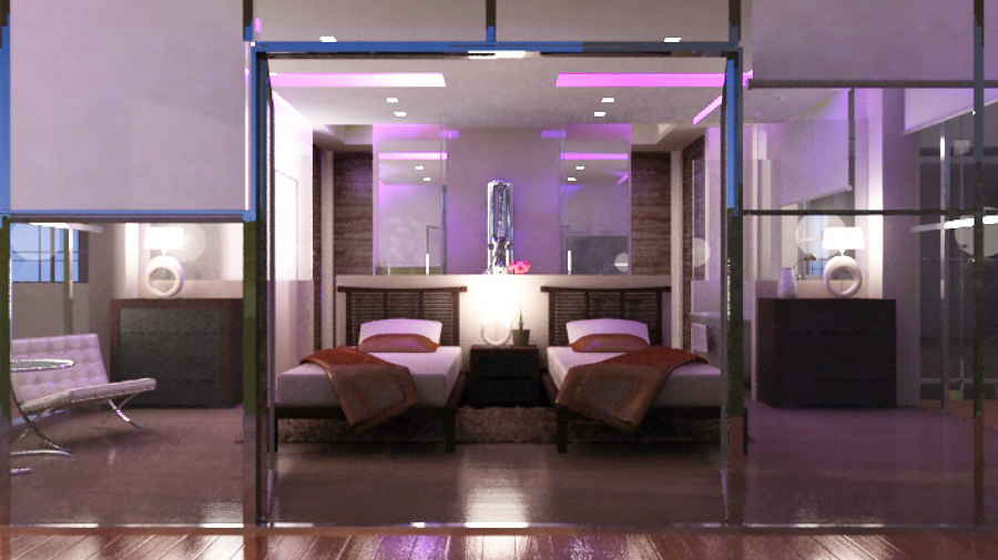 dormitorio 3d