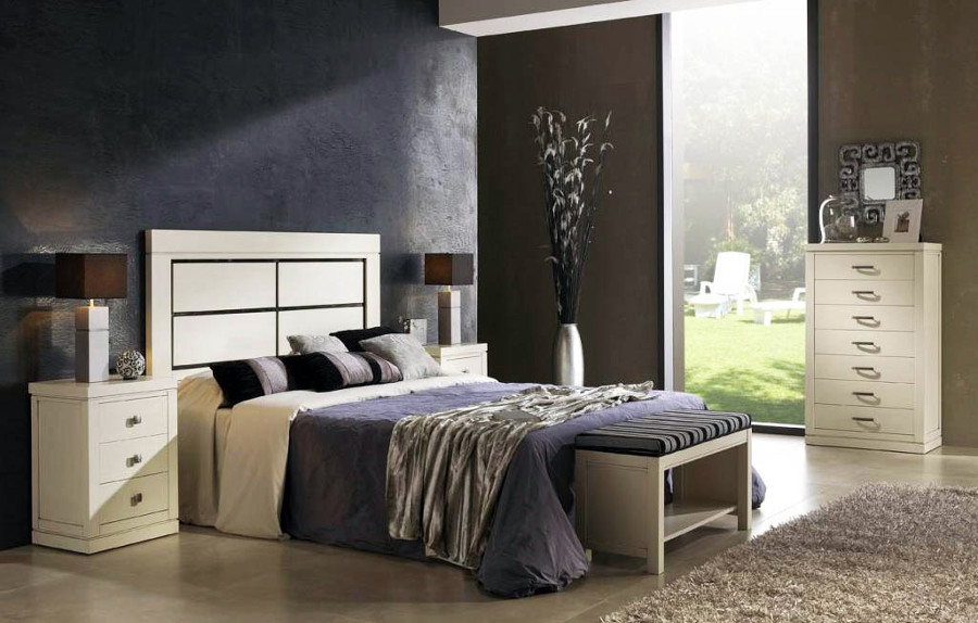 Dormitorio matrimonio con sinfonier