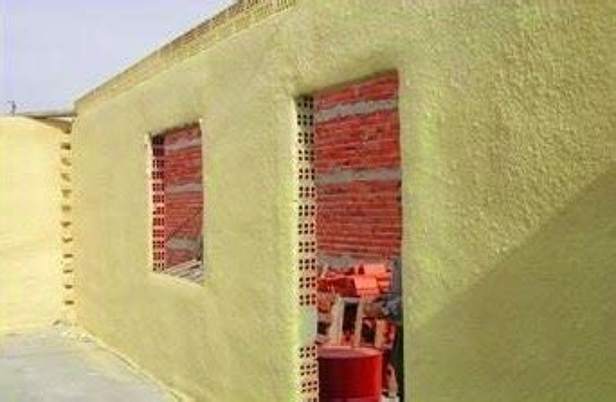 Poliuretano en pared