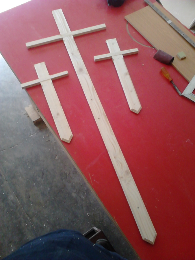 Juego de espadas de madera