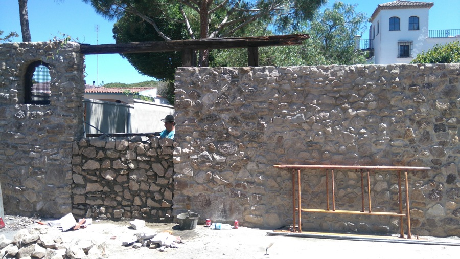 Valla de piedra