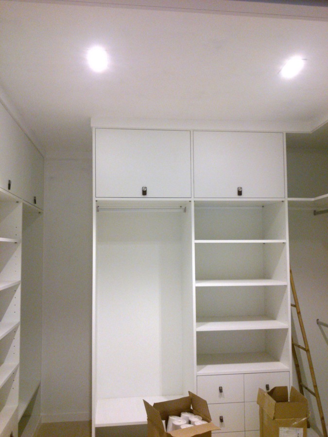 empapelado de vestidor