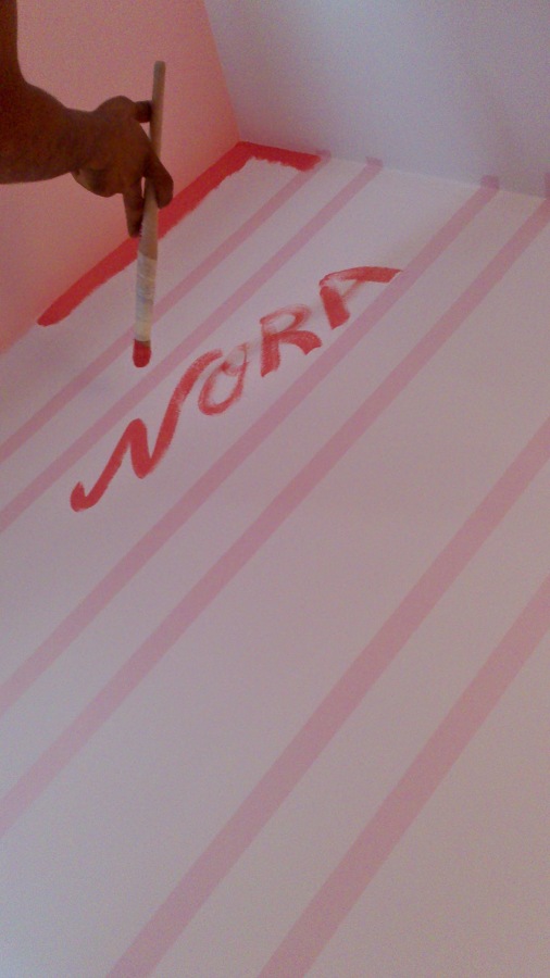 Pintando las rallas