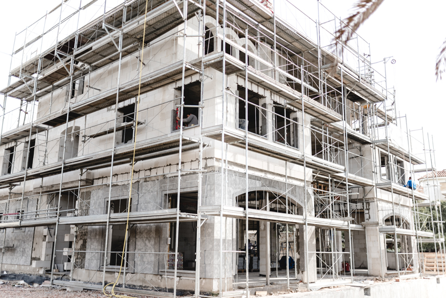 construcción casa