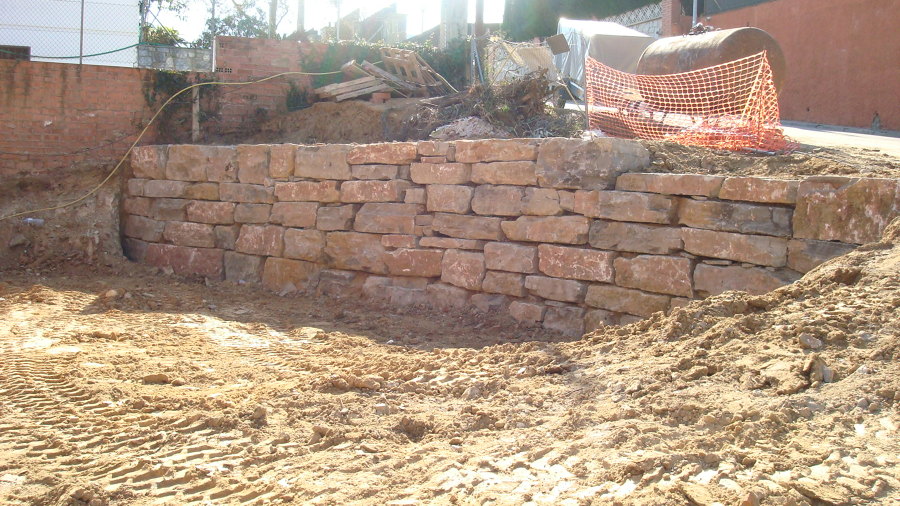 Muros de rocalla 