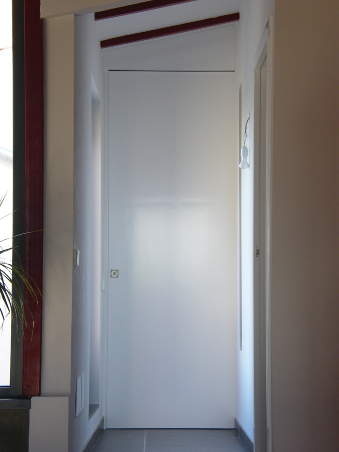 Puerta lacada blanco