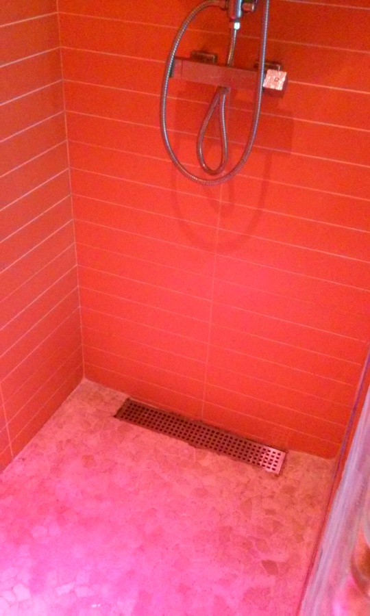 Ducha de obra