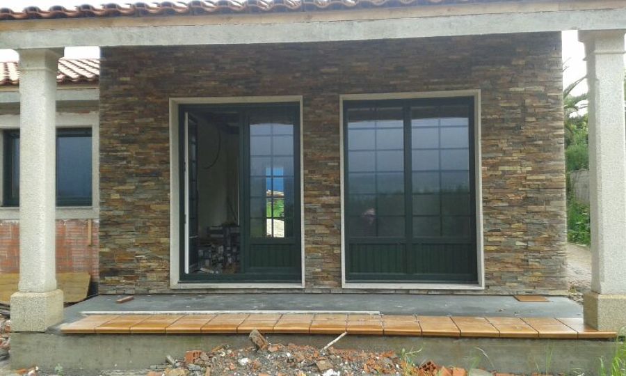 ejecucion fachada de piedra