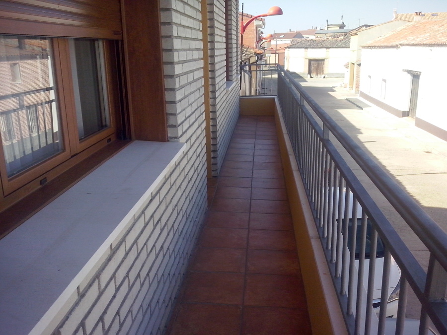 Embaldosado de balcón