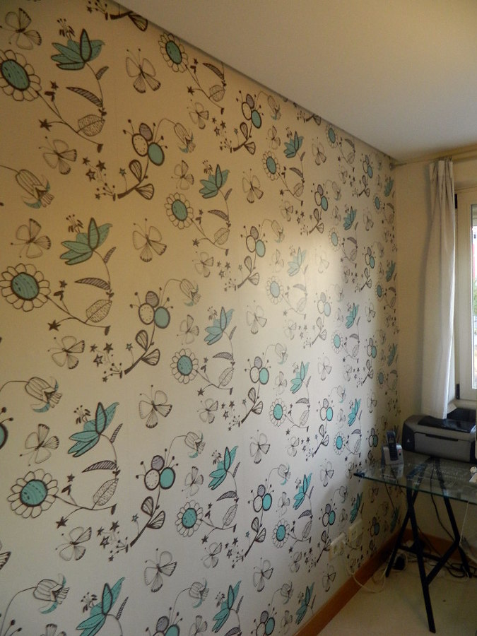 Empapelado en habitacion