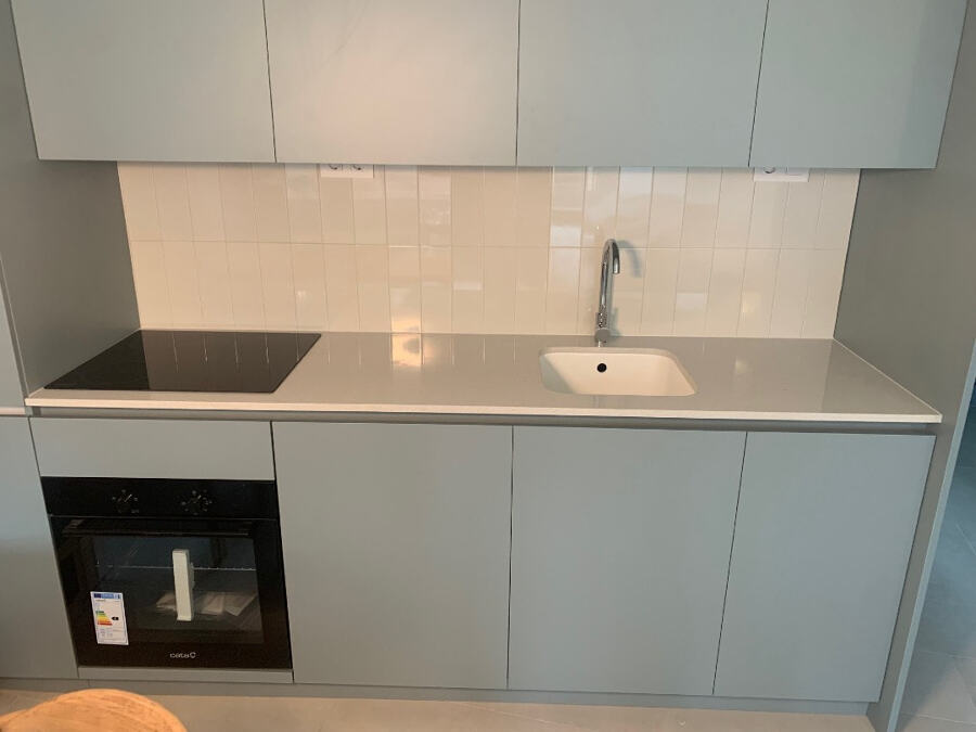 Encimera de cocina de silestone