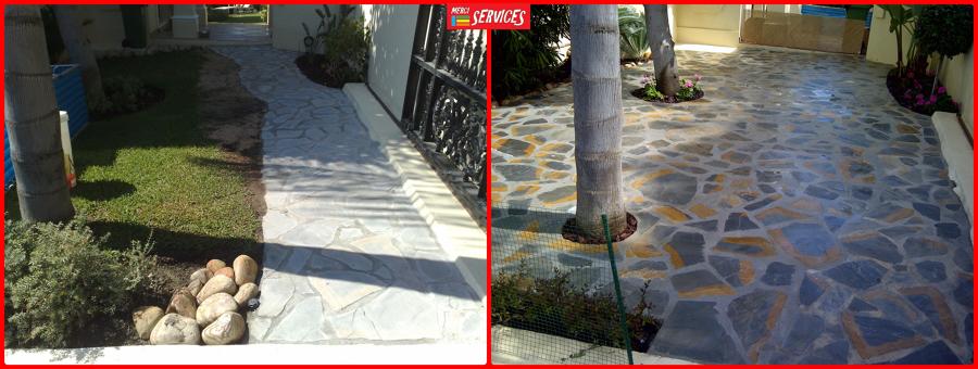 Enlosado de jardin