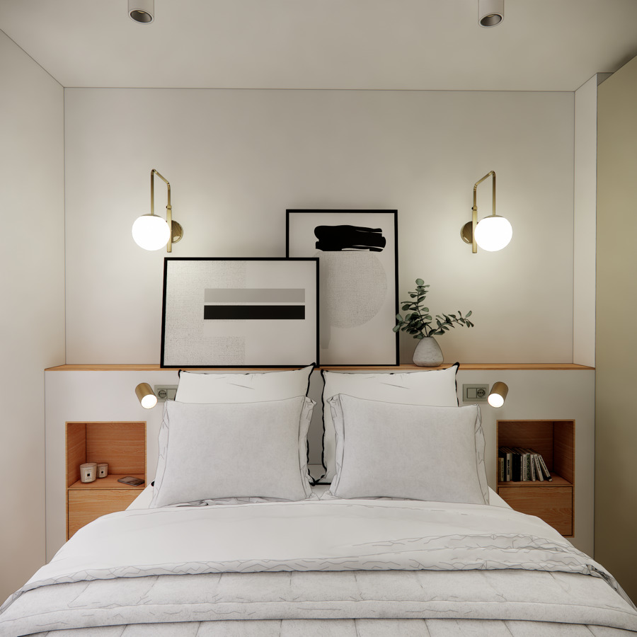 Render de dormitorio