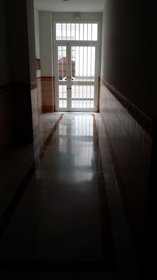 Entrada del portal de una comunidad