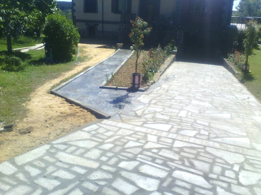 Entrada de garaje