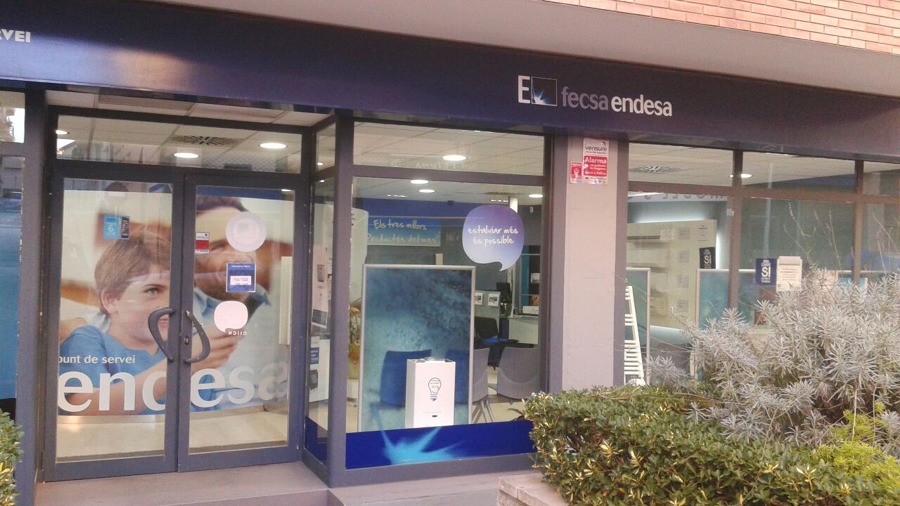 Entrada oficina ventas