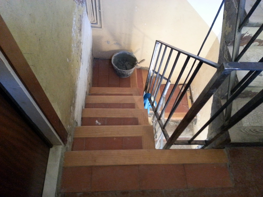 escalera casco antiguo