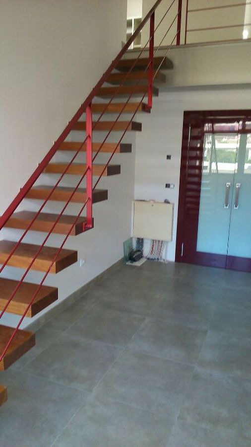 Escalera de madera