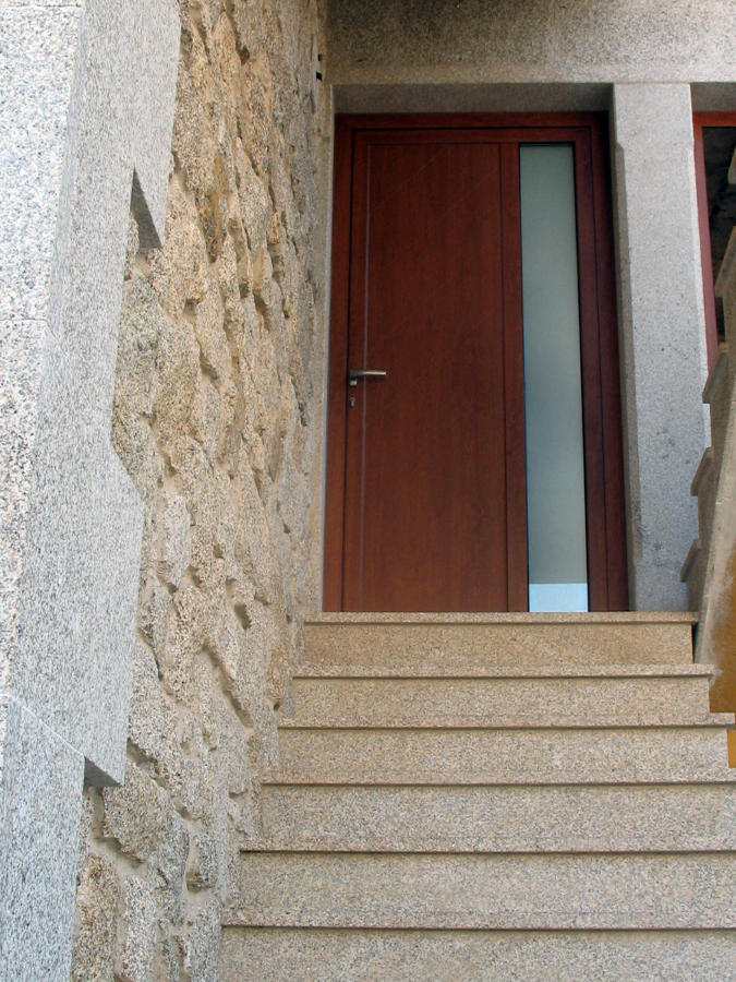 escalera ,fachada