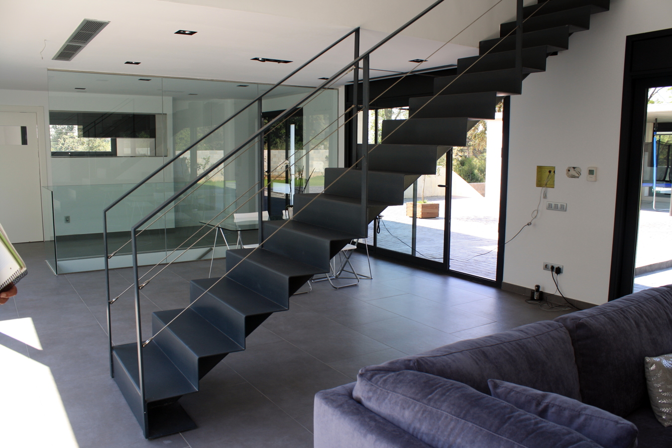 Escalera Metálica.